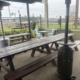 Outside seating