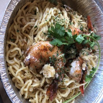 Nguyen's Kitchen - Garlic shrimp noodles - Vietnamese Near Me - Orange, California