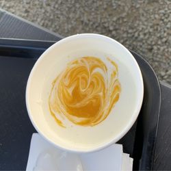 Braised Restaurant - Mango custard
