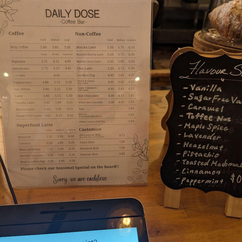 Daily Dose Coffee Bar - Coffee & Tea Near Me - Toronto, Ontario