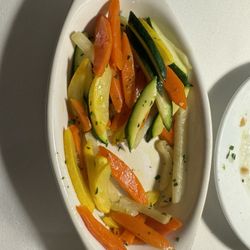 Tradition Restaurant - vegetables. Lovely.