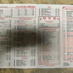 China Wok Restaurant - Menu