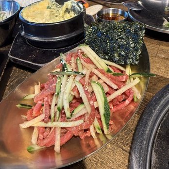 Sizzle Korean Barbeque - Beef Tartare - Korean Near Me - Scottsdale, Arizona Sizzle Korean Barbeque - Beef Tartare - Korean Near Me - Scottsdale, Arizona