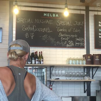 MELBA - Manukau - Blackboard has special juice "Garden of Eden" - Cafes Near Me - Manukau, AUK