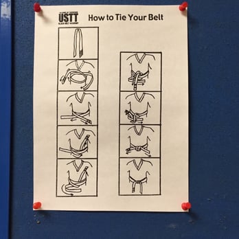 US Taekwondo Team - How to tie your belt! - Taekwondo Near Me - Palm Desert, California US Taekwondo Team - How to tie your belt! - Taekwondo Near Me - Palm Desert, California