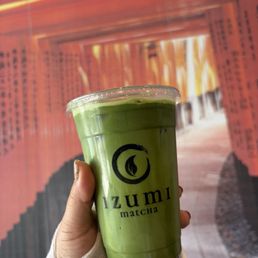 Honey Matcha Latte
