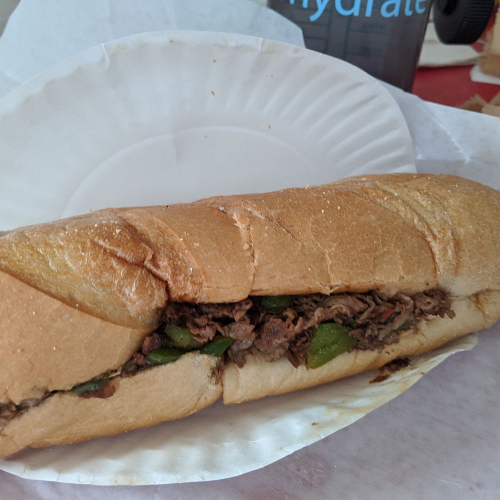 Steak and pepper sandwich Steak and pepper sandwich
