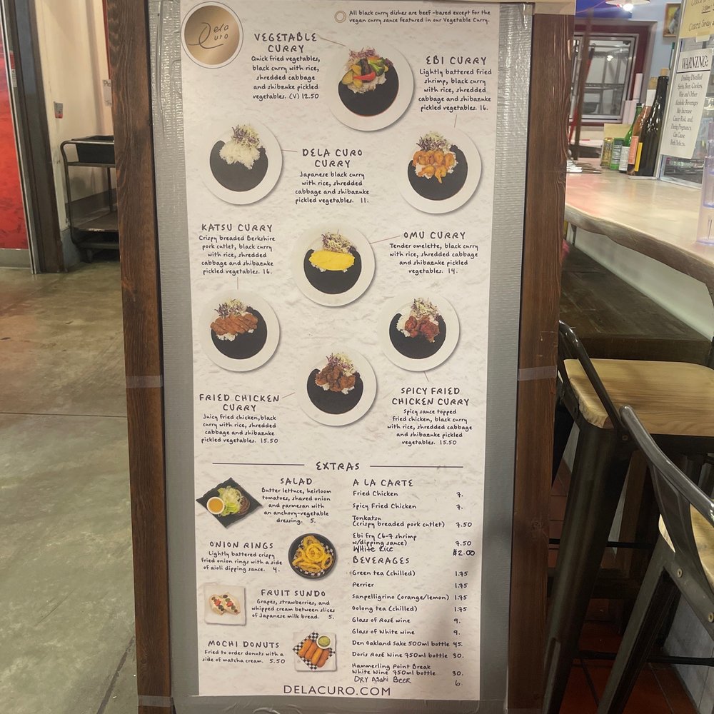 Dela Curo Curry - Storefront menu - Sandwiches Near Me - Berkeley, California Dela Curo Curry - Storefront menu - Sandwiches Near Me - Berkeley, California