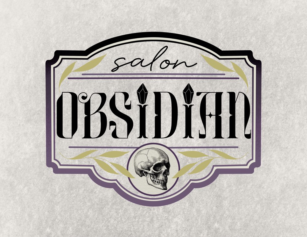 Salon Obsidian Logo