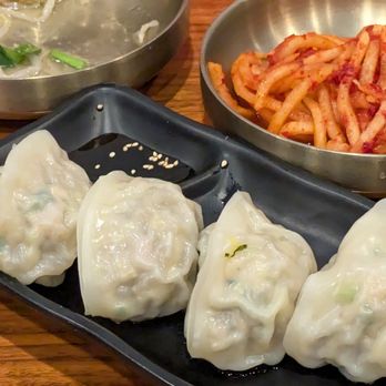 Guksu Jip - Steamed/boiled dumplings. Even better than the fried ones. - Noodles Near Me - New York, New York Guksu Jip - Steamed/boiled dumplings. Even better than the fried ones. - Noodles Near Me - New York, New York