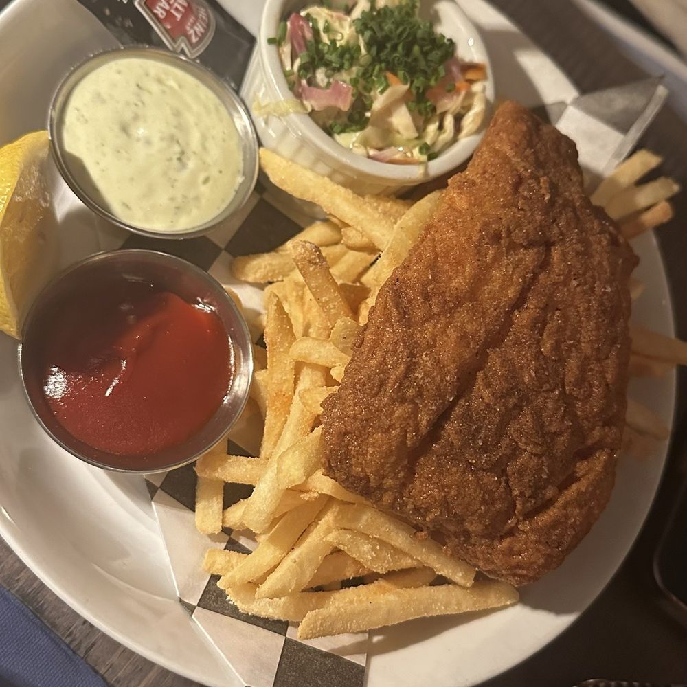 Crispy fish platter Crispy fish platter