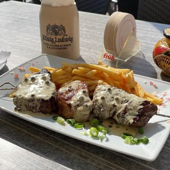 Alte Post - Steak Spieß - German Near Me - Monheim am Rhein, NW Alte Post - Steak Spieß - German Near Me - Monheim am Rhein, NW