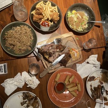 Avenida Restaurant - Feast for two had left overs for three - Filipino Near Me - San Mateo, California