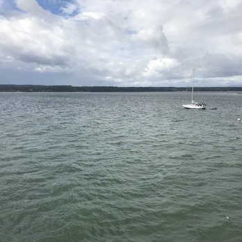Joemma Beach State Park - Looking left from the pier - Parks Near Me - Longbranch, Washington