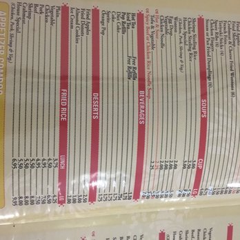 Chin's Place - Menu - Chinese Near Me - Akron, Ohio