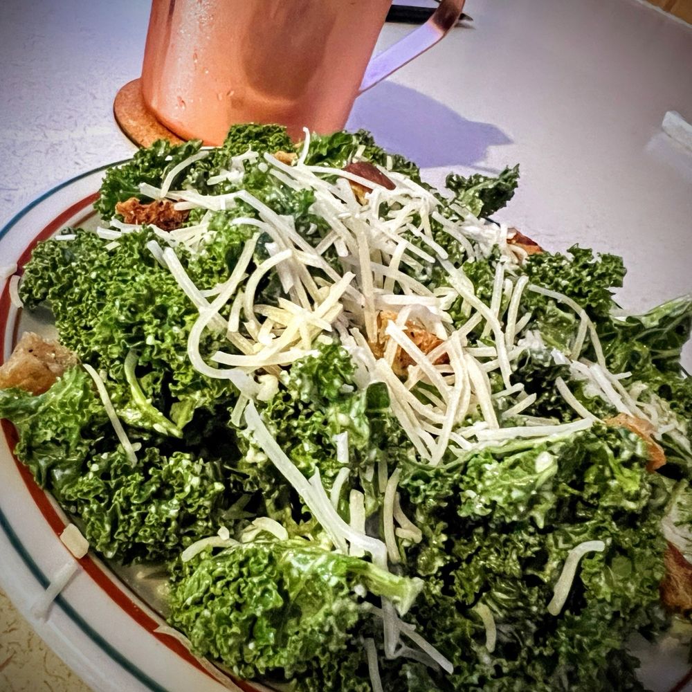 All Shook Up Tavern - Caesar kale salad - Pizza Near Me - De Pere, Wisconsin All Shook Up Tavern - Caesar kale salad - Pizza Near Me - De Pere, Wisconsin