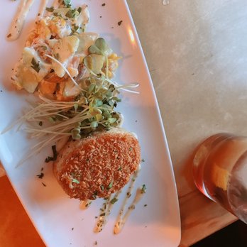 Fox and Farrow - Crab Cake - New American Near Me - Hermosa Beach, California Fox and Farrow - Crab Cake - New American Near Me - Hermosa Beach, California