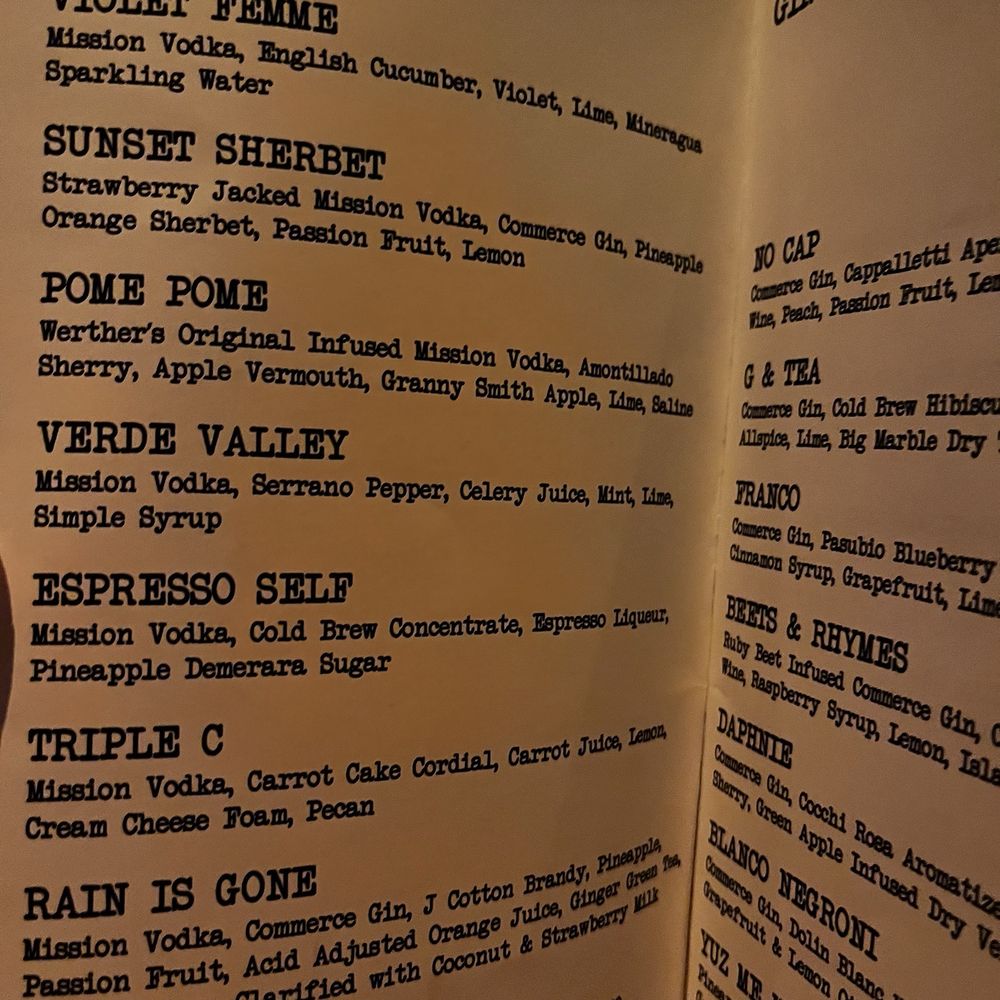 Arizona Distilling - Just a sample of the menu. - Distilleries Near Me - Mesa, Arizona Arizona Distilling - Just a sample of the menu. - Distilleries Near Me - Mesa, Arizona