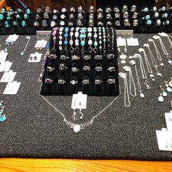 East Coast Connection II - Selection is turquoise,Larimar moonstone and other assorted stones from all over the world.