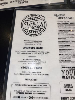 Menu photo 5 Kiki’s Chicken And Waffles Columbia, SC Menu photo 5 Kiki’s Chicken And Waffles Columbia, SC