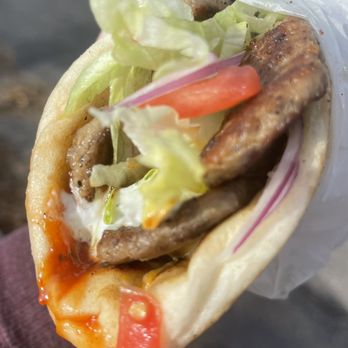 Tapas - Ultimate Gyro - with two sauces!!!!! - Salad Near Me - Glastonbury, Connecticut