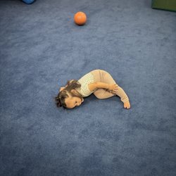 My Gym - After a fun gym experience, time for a nap!