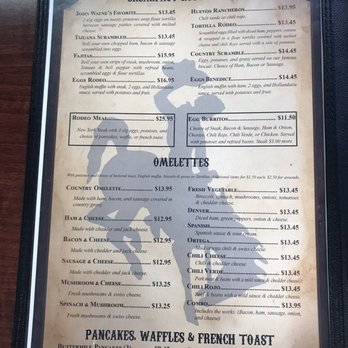Rodeo Cafe - One side of menu - Breakfast & Brunch Near Me - Norco, California Rodeo Cafe - One side of menu - Breakfast & Brunch Near Me - Norco, California
