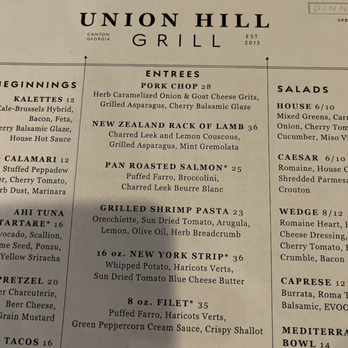 Union Hill Grill - American Near Me - Canton, Georgia