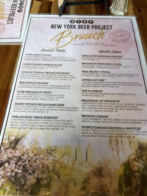 Menu photo 1 New York Beer Project Orchard Park, NY Menu photo 1 New York Beer Project Orchard Park, NY