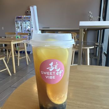 Sweet Vibe - Fruit slush with boba - Desserts Near Me - San Diego, California Sweet Vibe - Fruit slush with boba - Desserts Near Me - San Diego, California