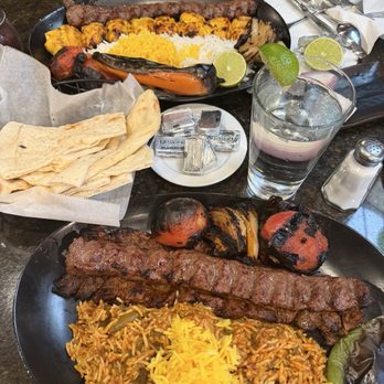 Shamshiri Grill - Beef kebab, boneless chicken kebab, Lubia Polo and fillet of beef - Middle Eastern Near Me - Los Angeles, California Shamshiri Grill - Beef kebab, boneless chicken kebab, Lubia Polo and fillet of beef - Middle Eastern Near Me - Los Angeles, California
