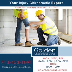 Golden Chiropractic Clinic - Injury chiropractic care Houston, Texas by Golden Chiropractic Clinic. Call: 713-453-1091.