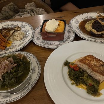 Virtue Restaurant - Greens, catfish, Salmon, Beef Short Ribs, Cornbread & Honey Butter - Southern Near Me - Chicago, Illinois Virtue Restaurant - Greens, catfish, Salmon, Beef Short Ribs, Cornbread & Honey Butter - Southern Near Me - Chicago, Illinois