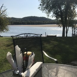 Wisconsin River from the patio