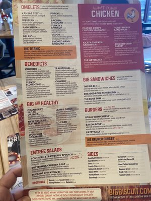 Menu photo 2 The Big Biscuit - Owasso Owasso, OK Menu photo 2 The Big Biscuit - Owasso Owasso, OK