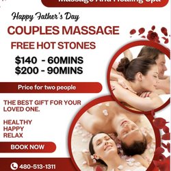 Massage And Healing Spa - We Offer Couples Massage.