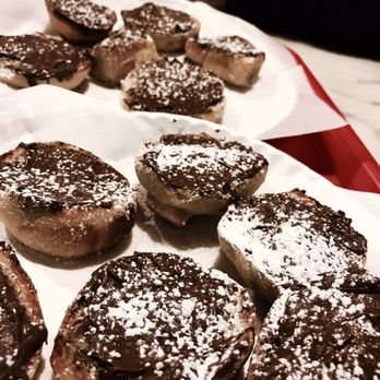 Pugsley's Pizza - Nutella pizza bites on homemade dough with powdered sugar. DELICIOUS - Pizza Near Me - Bronx, New York