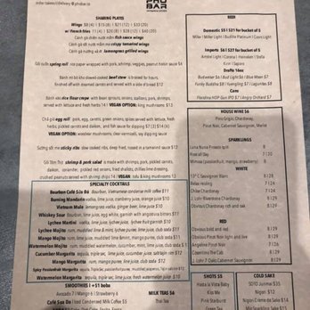 Pho Bar Vietnamese Kitchen - Menu - Vietnamese Near Me - Davie, Florida Pho Bar Vietnamese Kitchen - Menu - Vietnamese Near Me - Davie, Florida