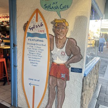 Splash Cafe - Outside - Desserts Near Me - Pismo Beach, California