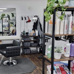 Crafted Hair Studio - Studio area
