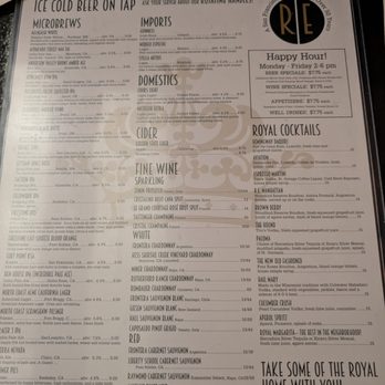 Royal Exchange - Menu - Sports Bars Near Me - San Francisco, California Royal Exchange - Menu - Sports Bars Near Me - San Francisco, California