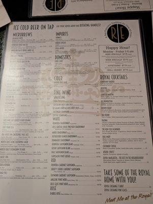 Menu photo 2 Royal Exchange San Francisco, CA Menu photo 2 Royal Exchange San Francisco, CA