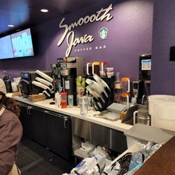 Smooth Java Coffee Bar - Back wall