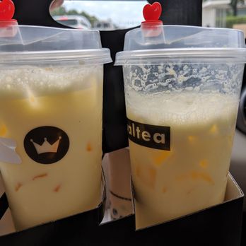 ROYALTEA - Same price but very different amounts... - Bubble Tea Near Me - Orlando, Florida