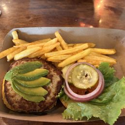 Turkey Burger with avocado Turkey Burger with avocado
