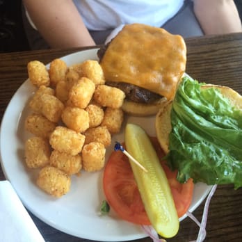 Universal Joint - Cheddar Burger! So delicious! - New American Near Me - Lawrenceville, Georgia