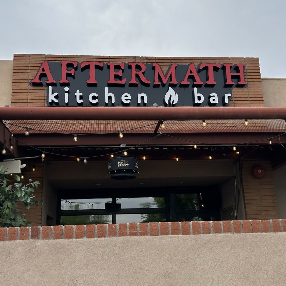Aftermath Kitchen & Bar - Entrance - New American Near Me - Phoenix, Arizona Aftermath Kitchen & Bar - Entrance - New American Near Me - Phoenix, Arizona