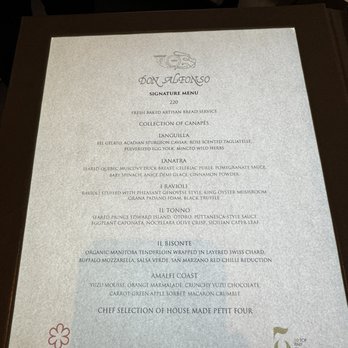 Don Alfonso 1890 - Tasting menu - Italian Near Me - Toronto, Ontario Don Alfonso 1890 - Tasting menu - Italian Near Me - Toronto, Ontario