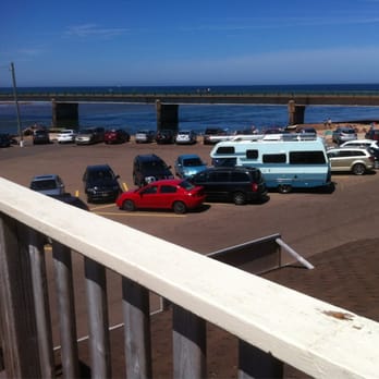 Richard's Fresh Seafood - View from dining area - Seafood Near Me - Covehead, Prince Edward Island Richard's Fresh Seafood - View from dining area - Seafood Near Me - Covehead, Prince Edward Island