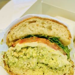 Chicken Pesto Sandwich was legit and delicious.